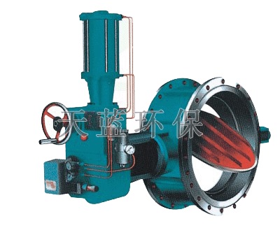 Pneumatic butterfly valve